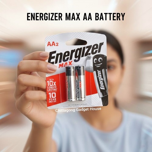 Energizer max AA Alkaline 1.5V Battery - (1 Pair) - Image 3