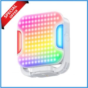 Jmary FM-428 RGB Multi-Function Professional RGB LED Video Light (30W) - White