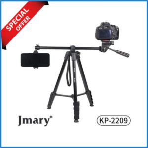 Jmary KP-2209 Aluminum Overhead Video Tripod - Black