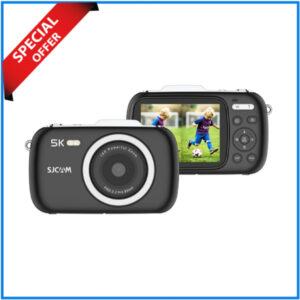SJCAM ZV100 5K 80MP 18X Digital Compact Camera - Black