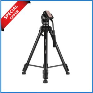 YUNTENG VCT-880 Aluminum Video Tripod - Black