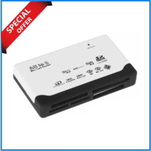 ALL IN ONE Hi-Speed Memory Card Reader - Black