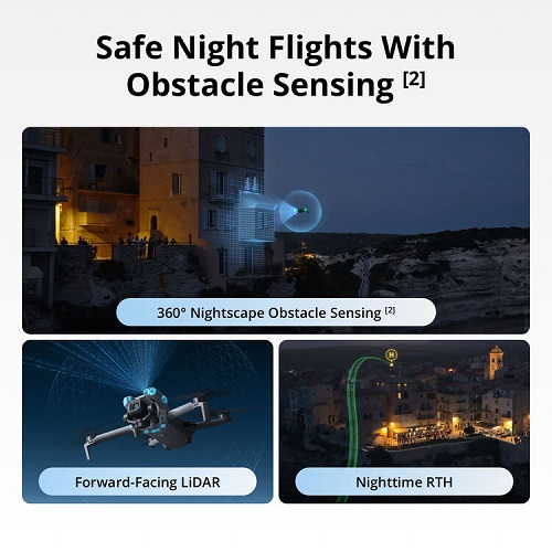 DJI Mini 5 Pro Drone Fly More Combo Plus with RC2 - Grey - Image 8