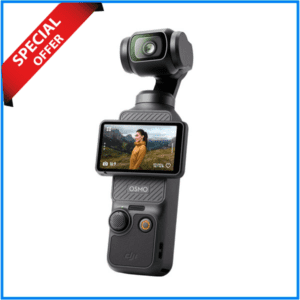 DJI Osmo Pocket 3 Standard Combo Gimbal Camera - Black