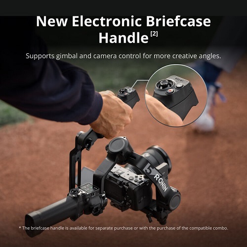 DJI RS 5 Handheld Camera Gimbal Stabilizer - Black - Image 3