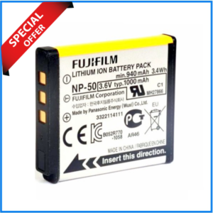 FUJIFILM NP-50 Rechargeable Battery - White
