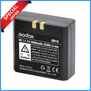 Godox VB18 Li-Ion Battery Pack For VING Series Flashes (2000mAh) - Black