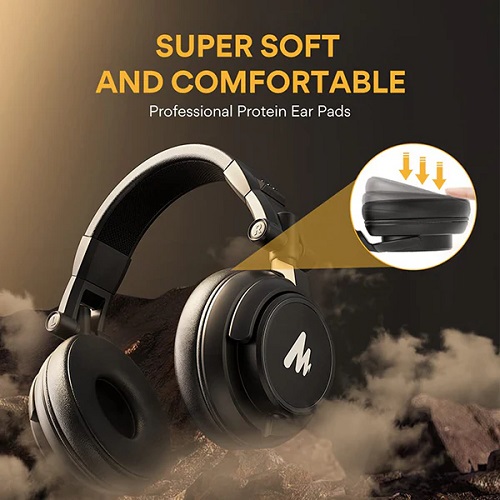 MAONO AU-MH601 Professional Studio Monitor Headphone - Black - Image 5