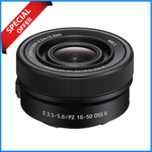 Sony E PZ 16-50mm f/3.5-5.6 OSS II Lens - Black