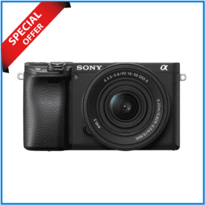 Sony Alpha a6400 Mirrorless Camera with 16-50mm f/3.5-5.6 II Lens - Black