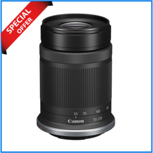 Canon RF-S 55-210mm f/5-7.1 IS STM Lens - Black