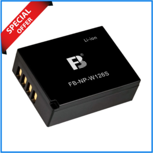 CAPTOR FB NP-W126S Rechargeable Li-Ion Battery - Black