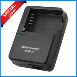 FUJIFILM BC-W126 Charger for NP-W126 Battery - Black