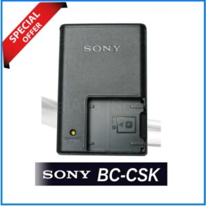 Sony BC-CSK Charger for NP-BK1 Battery - Black