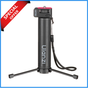 Ulanzi MT-98 Foldable Selfie Stick Tripod - Black