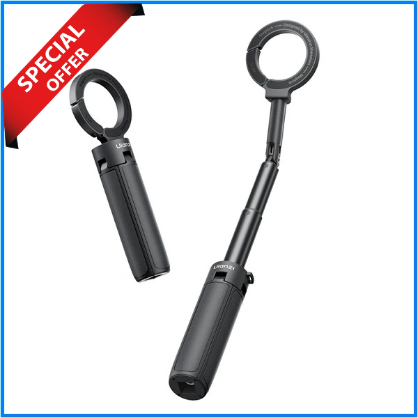 Ulanzi MT-71 Magnetic Mini Selfie Stick Tripod – Black