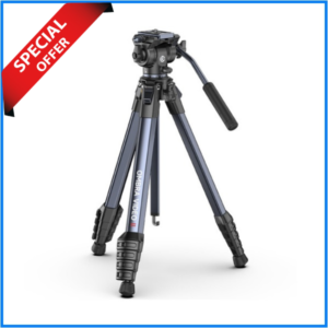 Ulanzi Ombra Video 2 Aluminum Tripod with Fluid Head - Black
