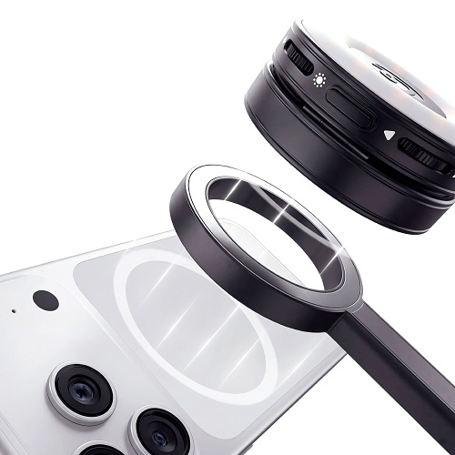 Ulanzi SK-21 Magnetic Auto-Open Smartphone Tripod - Black - Image 6
