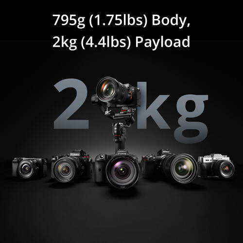 DJI RS3 Mini Handheld Camera Gimbal Stabilizer - Black - Image 3