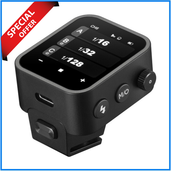 Godox X3 S Touchscreen TTL Wireless Flash Trigger for Sony Cameras - Black