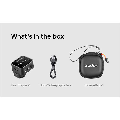 Godox X3 S Touchscreen TTL Wireless Flash Trigger for Sony Cameras - Black - Image 6