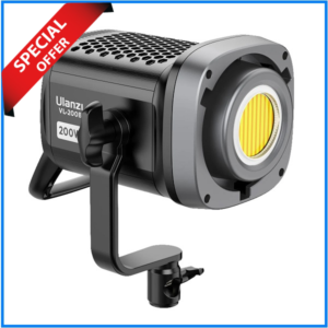 Ulanzi VL-200 Bi-color V-Mount COB Video Light (200W) - Black
