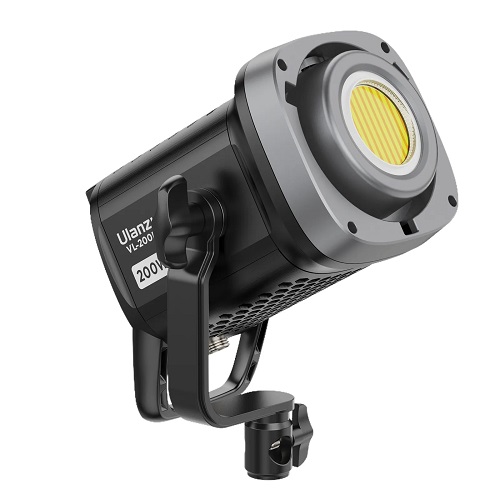 Ulanzi VL-200 Bi-color V-Mount COB Video Light (200W) - Black - Image 3