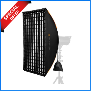 K&F Concept 60*90cm KF18.0022 Bowens Mount Rectangular Softbox with Honeycomb Grid (24