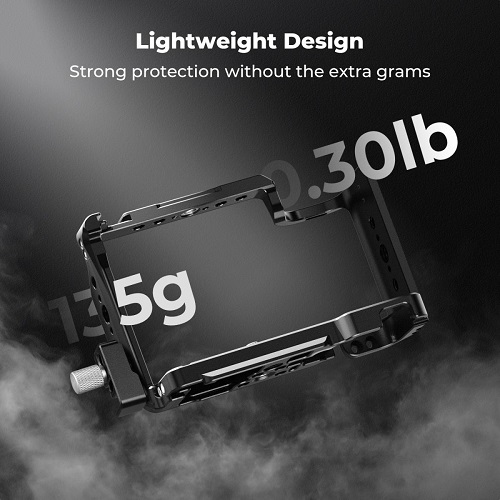 K&F Concept KF31.242 Aluminum Alloy Full Camera Cage for Sony ZV-E1 Cameras - Black - Image 6