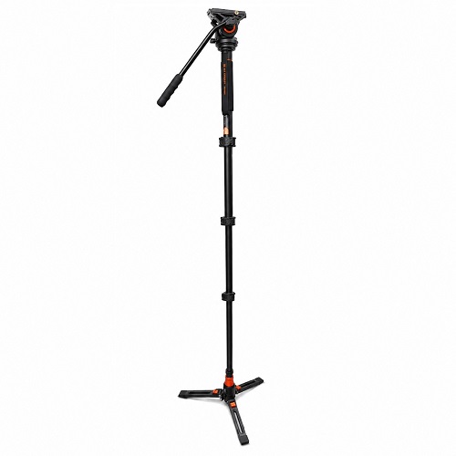 K&F Concept KF0906.0101.0010 MS-79 Professional Video Monopod - Black - Image 2