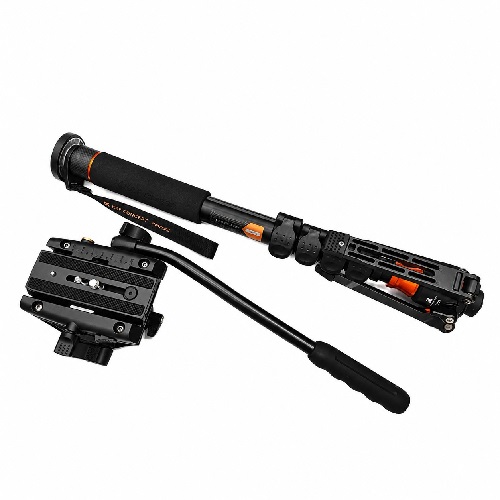 K&F Concept KF0906.0101.0010 MS-79 Professional Video Monopod - Black - Image 6