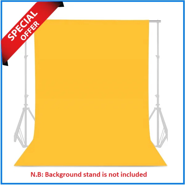 Simpex 8x12 Feet Studio Background's Backdrop Only (Fabric) – Yellow