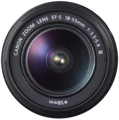 Canon EF-S 18-55mm f/3.5-5.6 III Zoom Lens - Black - Image 4