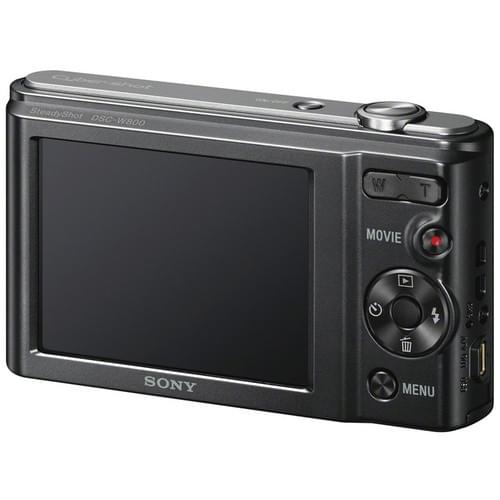 Sony Cyber-Shot DSC-W800 Digital Compact Camera - Black/Silver - Image 4