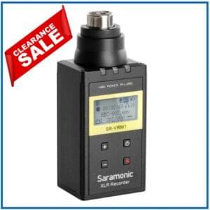 Saramonic SR-VRM1 Plug-On Linear PCM Professional Wireless Sound Recorder for XLR Microphones - Black