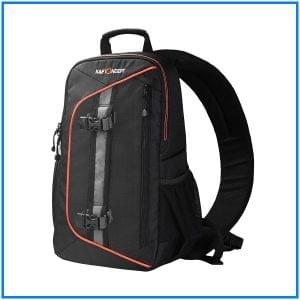 K&F Concept KF13.050 Multifunctional Waterproof Sling Professional Camera Backpack – Black