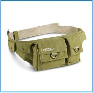 National Geographic NG 4476 Small Waist Pack for Mirrorless and Compact Cameras - (Khaki)