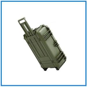 WONDERFUL PC-7226 Waterproof & Shockproof Safety Professional Hard Case with Trolley for Camera Protection - Black