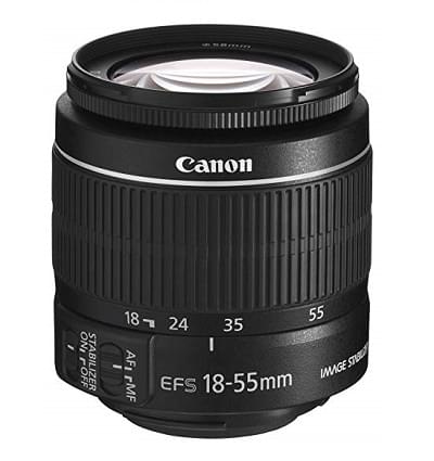 Canon EF-S 18-55mm f/3.5-5.6 III Zoom Lens - Black - Image 3