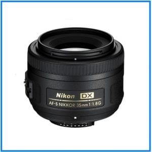 Nikon AF-S DX NIKKOR 35mm f/1.8G Prime Lens - Black