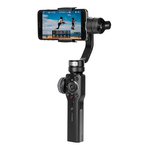 Zhiyun SMOOTH-4 3-Axis Handheld Portable Smartphone Stabilizer Professional Gimbal - Black - Image 3
