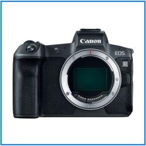 Canon EOS R Professional Full-Frame Mirrorless Camera Body Only - Black