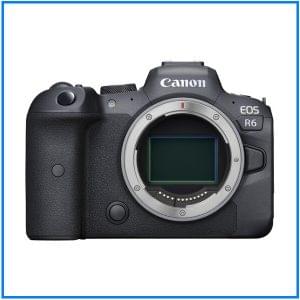 Canon EOS R6 Professional Mirrorless Camera Body Only – Black