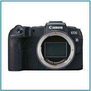 Canon EOS RP Professional Full-Frame Mirrorless Camera Body Only - Black