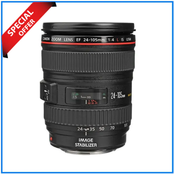 Canon EF 24-105mm f/4L IS USM Zoom Lens - USED