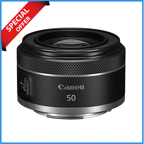 Canon RF 50mm f/1.8 STM Lens - Black